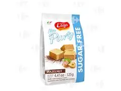 Mini Gaufrettes Sans Sucre Noisettes Party 125g.