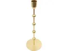 Bougeoir en Métal Doré Kasa 29cm