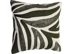 Coussin Carré Palmier Vert Kasa 45x45cm