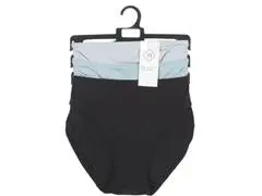 Lot 3 Slip Femme Noir/bleu/gris TEX