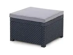 Pouf Diva Grafito 100% Polypropylène 56x56x39cm