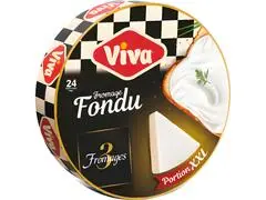 Fromage Fondu Triangle 3 Fromages Viva 24 portions