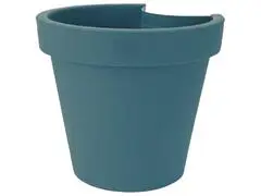 Pot de Fleurs pour Gouttière Bleu Ciel.