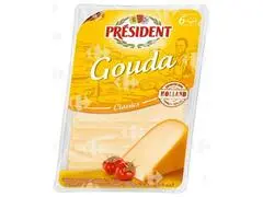 Gouda en Tranches Président 150g.