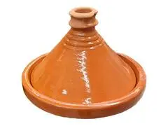 Tajine Terre Cuite Rouge Grand Modèle.