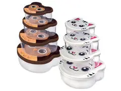 Set de Boîtes Alimentaires Kids Divers Motifs 4 Pièces