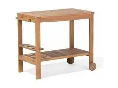 Desserte Balai Beige en Bois 79x47x74 cm