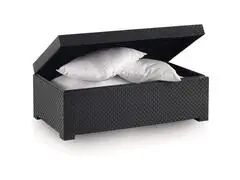 Coffre de Jardin en Résine Diva Grafito en Polypropylene 117x63x43cm