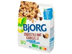 Céréales Croustillants au Chocolat Bjorg 500g.