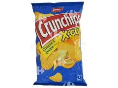 Chips au Fromage et aux Oignons X-Cut Crunchips 85g.