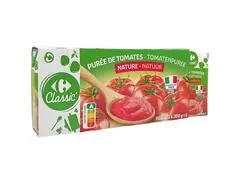 Purée de Tomates Carrefour Classic' 3x200g