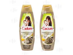 Pack De 2 Shampoings Cadum Ghassoul 190ml + Shampoing Cadum 190ml Gratuit