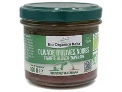 Tapenade d'Olives noires Bio Organica 100g.