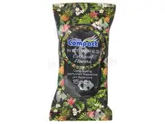 Lingettes Démaquillantes Fleurs du Carnaval Ultra Compact 15 feuilles.