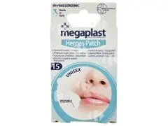Patchs pour herpès Invisibles Unisex Megaplast 15 unités
