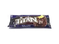 Bâtonnet de Glace Vanille, Chocolat & Amande Titan 120ml.