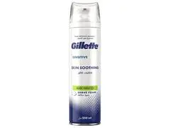 Mousse à Raser Peau Sensible Apaisante à l'Aloe Vera Gillette 200ml