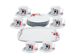 Service Vaisselle en Porcelaine New Era 19 Pièces