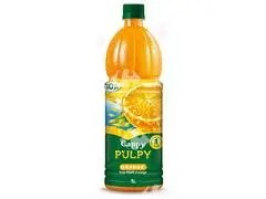Jus Pulpy Cappy orange bouteille 1L.