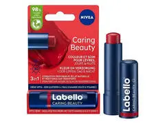 Baume à Lèvres Caring Beauty Rose Foncé Labello 4,8g