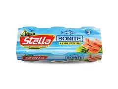 Tripack Thon Bonite à l’Huile Végétale Stella 80G x3