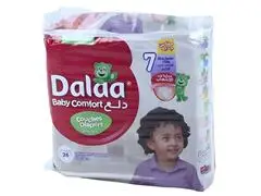 Pack de 26 Couches Extra Junior Taille 7 Dalaa