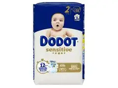 Dodot Couches Sensitive JP T2 58 Unités