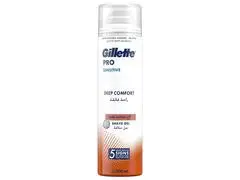 Gel à Raser Pro Sensitive Deep Comfort à l'Eucalyptus Gillette 200ml
