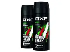 Pack 2 Déodorants Axe Africa 150ml