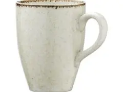 Mug en Porcelaine Pearl Crème 35 cl