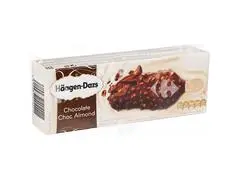 Bâtonnet Glace Chocolat Amande Haagen Dazs 80ml.