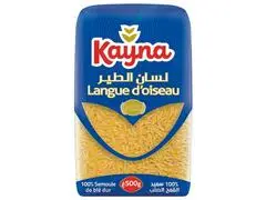 Pâtes Langue d'Oiseau Kayna 500g.
