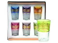 Verre à Thé Décorés 6 unités