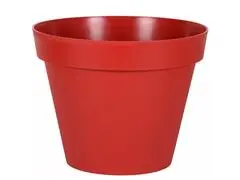 Pot Toscane Rond Rouge Rubis 29,5x24 cm 10 L