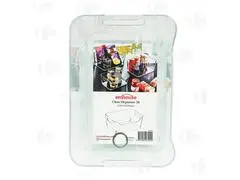 Organisateur de réfrigérateur transparent 23x16x9cm.