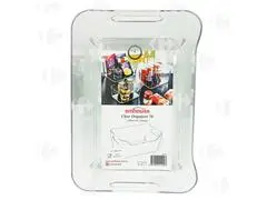 Organisateur de réfrigérateur transparent 30x21,5x12,5cm