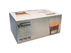 Verre à Café Roma 6 unités.