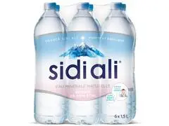 Pack Eau Sidi Ali 6x1,5L