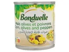 Maïs Olives et Poivrons Bonduelle 200g.