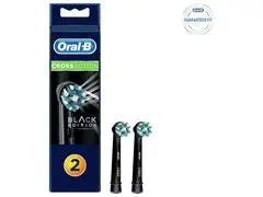Recharges Brosse à dents Electrique Vitality Cross Action Noir Oral-B 2 unités.