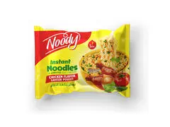 Lot nouilles saveur poulet Noody 5x70g.