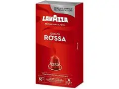 Lot de 10 Capsules Café Espresso Qualità Rossa Lavazza