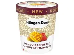 Pot de Glace Mangue Framboise Haagen Dasz 100ml.