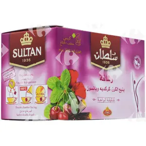 INFUSIONS EN SACHETS SILHOUETTE SULTAN X20
