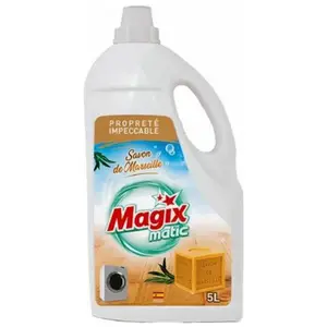 LESSIVE LIQUIDE MATIC SAVON MARSEILLE MAGIX 5L
