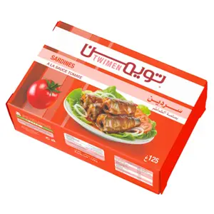 SARDINE A LA SAUCE TOMATE TWIMEN 125G