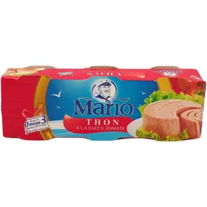 THON A LA SAUCE TOMATE MARIO 3 80G
