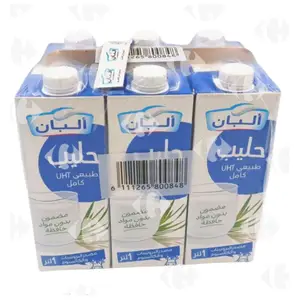 PACK LAIT UHT ENTIER ALBANE 1 L X 6