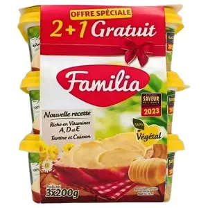 PACK MARGARINE FAMILIA 200G 3