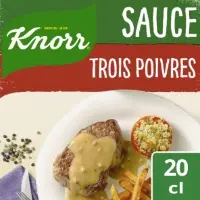 Preparation Deshydratee Sauce Aux Trois Poivres Knorr